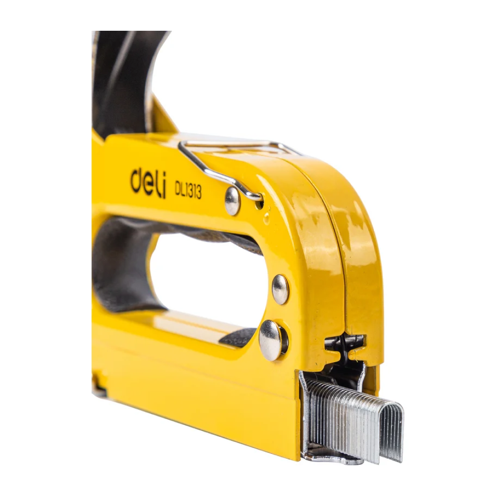 Степлер Deli YS EDL1313, механический, 3-в-1 + комплект скоб (П, U, T) - 13
