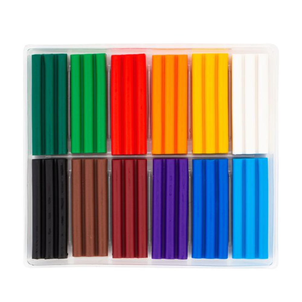 Пластика для моделирования "Я-Художник!", 12 шт. - 2