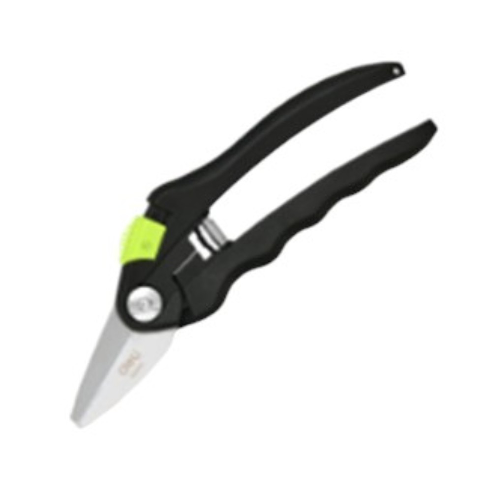 Секатор садовый "Deli", 200 мм, черный