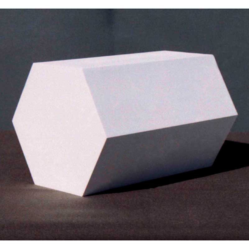 Гипсовая модель "Шестигранная призма", 20 см