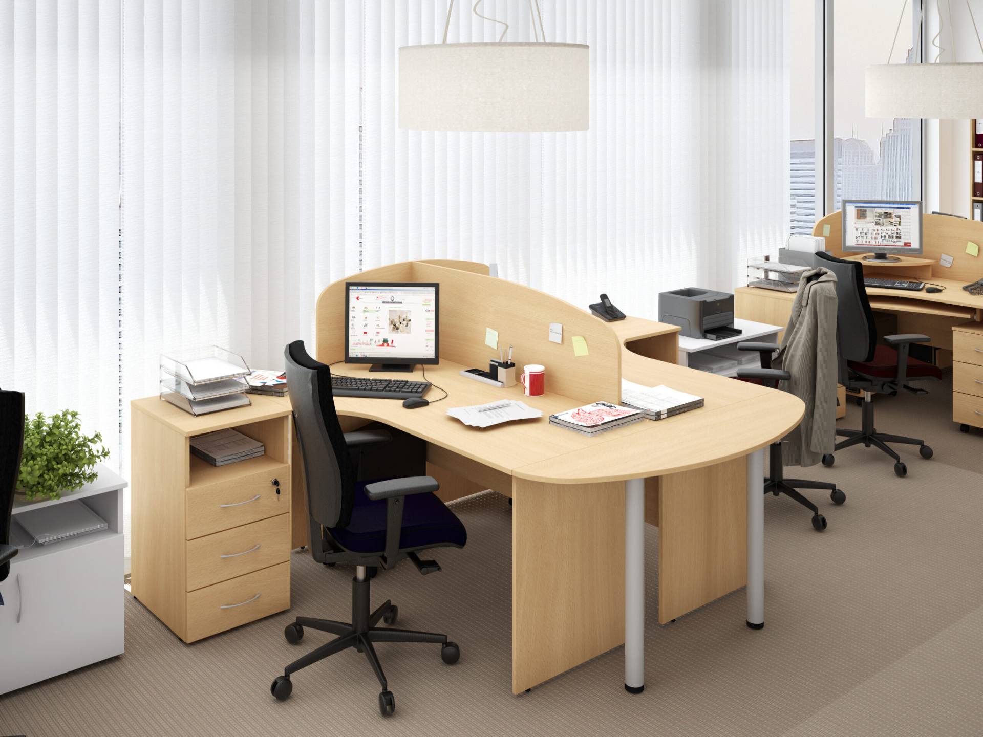 Коллекция Столица стеллаж угловой С-312, 334х334х780 мм, дуб сонома - 5