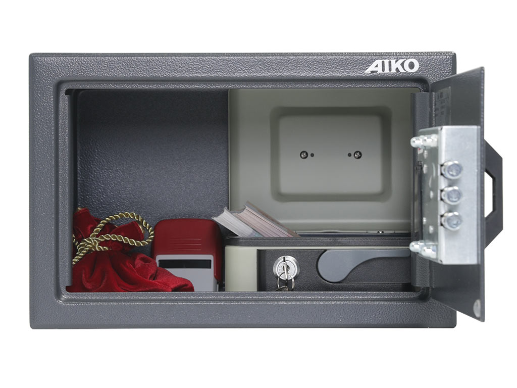 Сейф мебельный AIKO Т-200 EL, 200x310x200 мм - 3