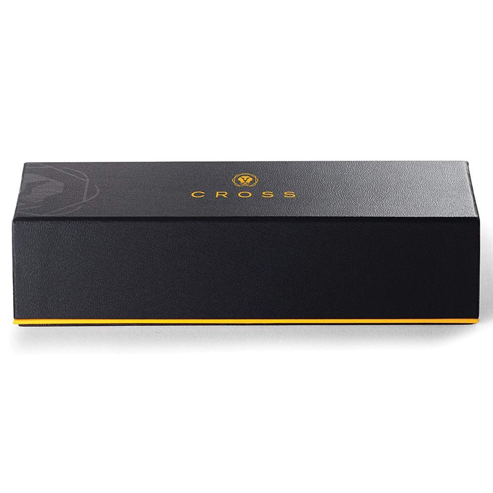 Ручка-роллер "Cross Classic Century", 0.7 мм, черный, золотистый, стерж. черный - 2