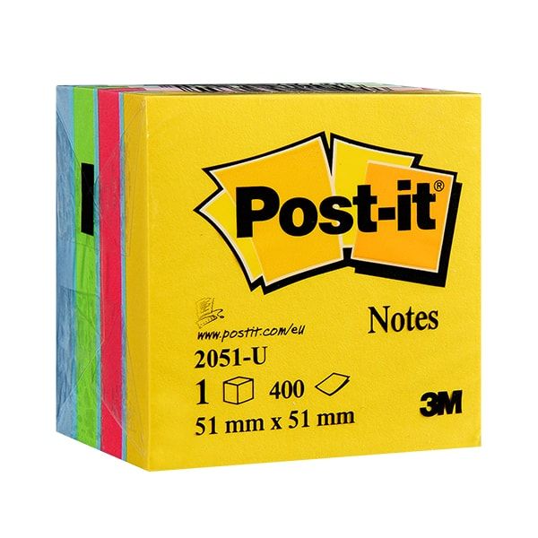 Бумага для заметок на клейкой основе "Post-it"