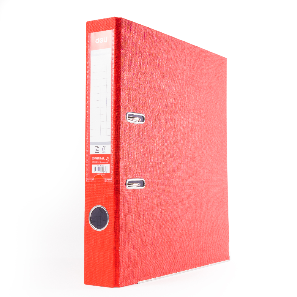 Папка регистратор "Deli", А4, 50 мм, ассорти, -50%