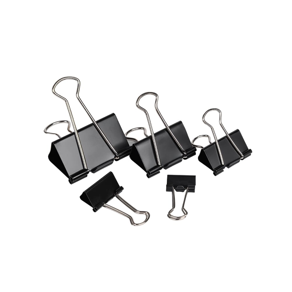 Зажим для бумаги Maped, 41 мм, черный - 6