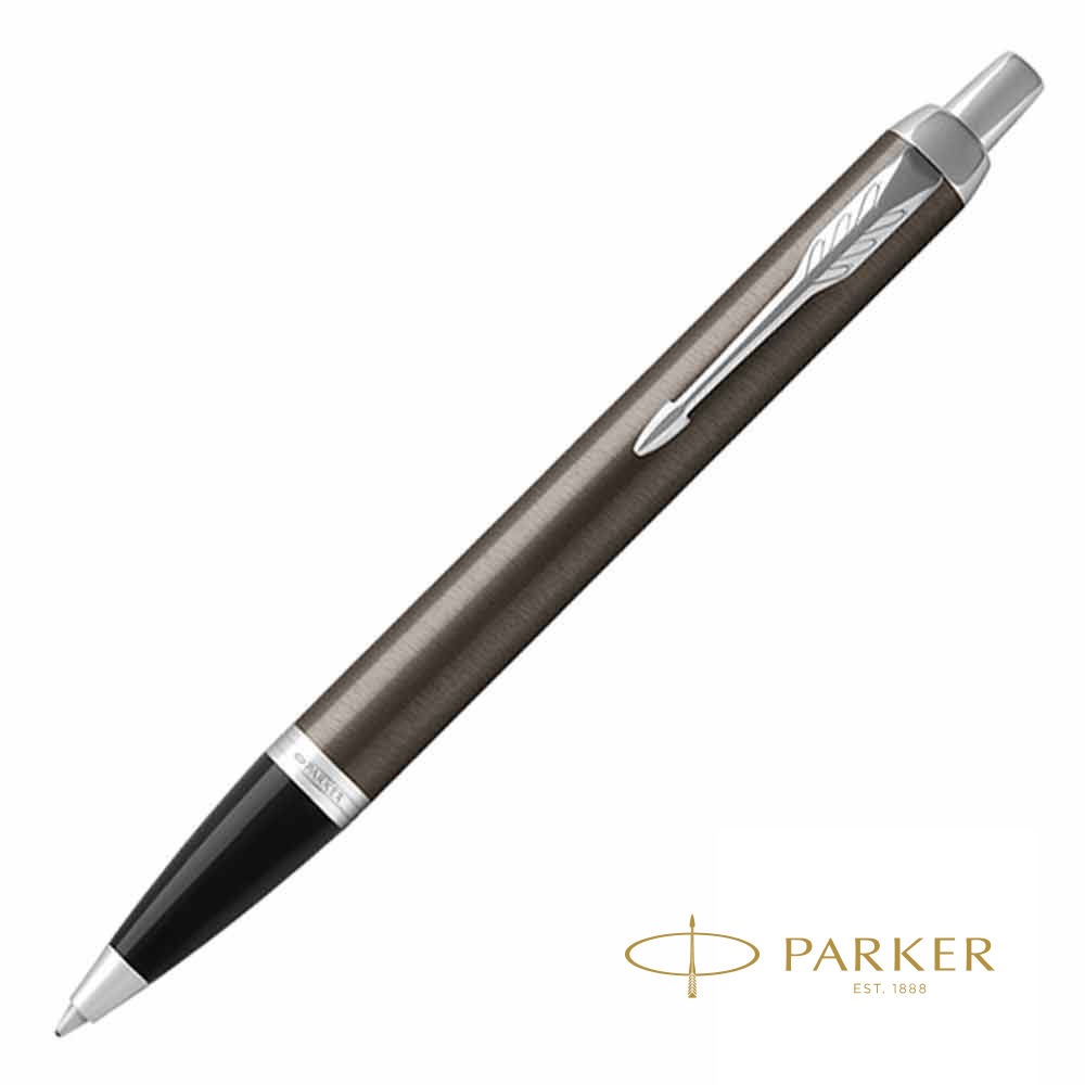 Ручка шариковая автоматическая «Parker IM Dark Espresso Lacque CT»