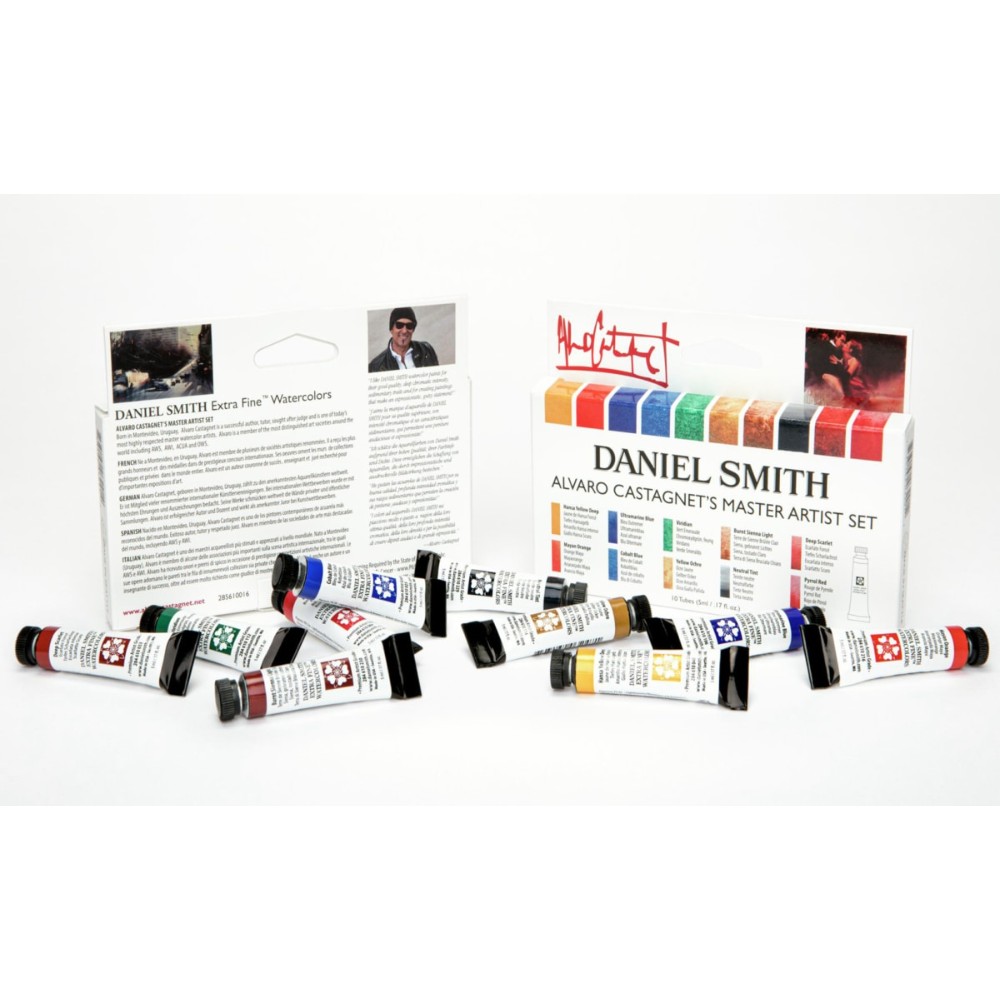 Краски акварельные Daniel Smith "Alvaro Castagnet Master Artist Set", 10 цветов, тубы