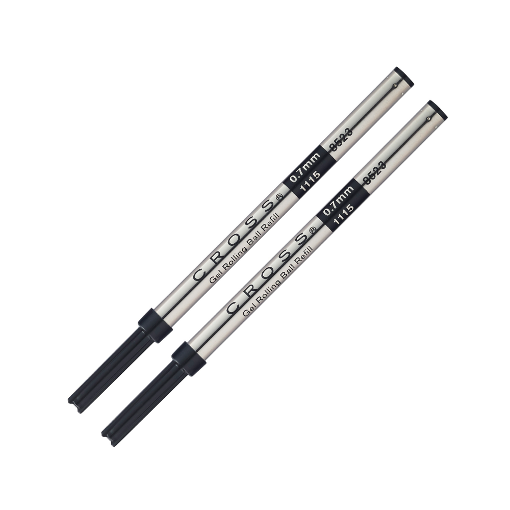 Стержень-роллер "Cross", M, 110 мм, черный, 2 шт. - 2