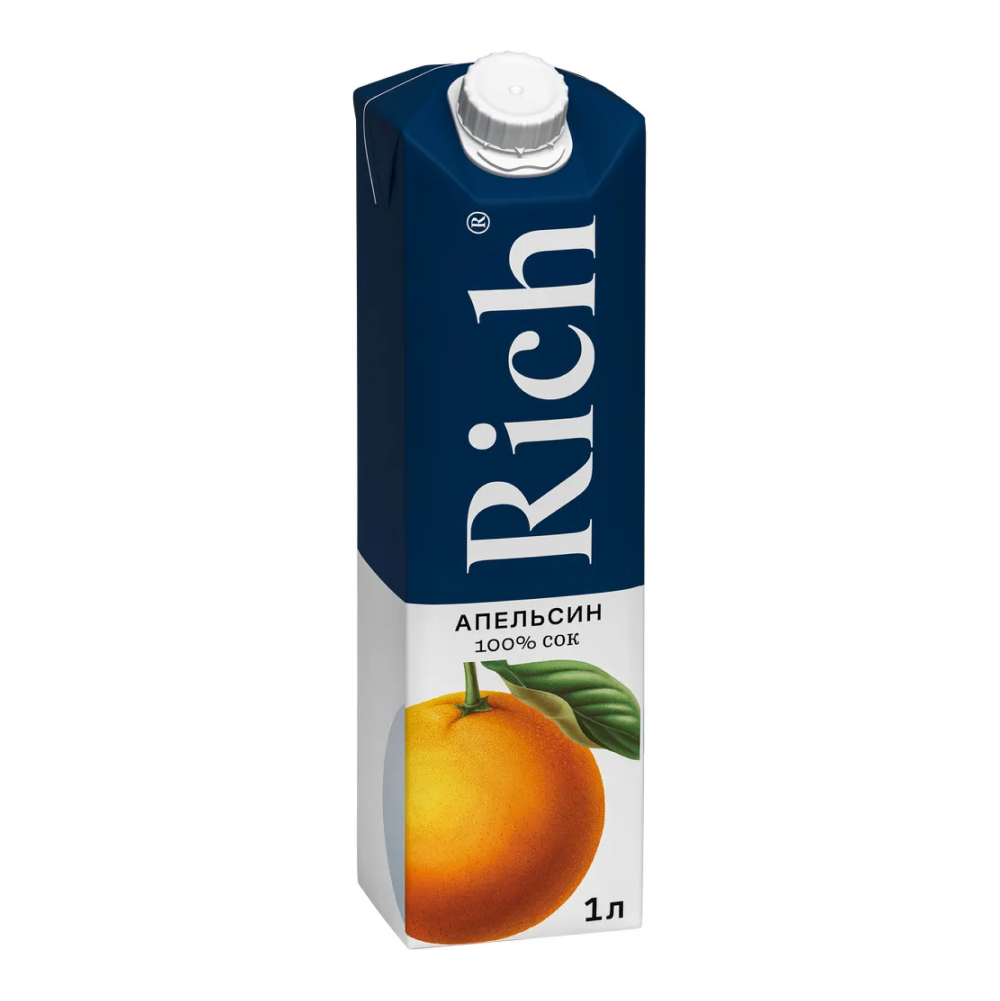 Нектар "Rich", апельсиновый, 1л. - 2