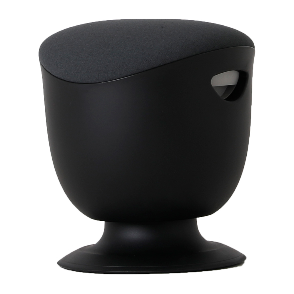 Стул для активного сиденья "Tulip", пластик черный