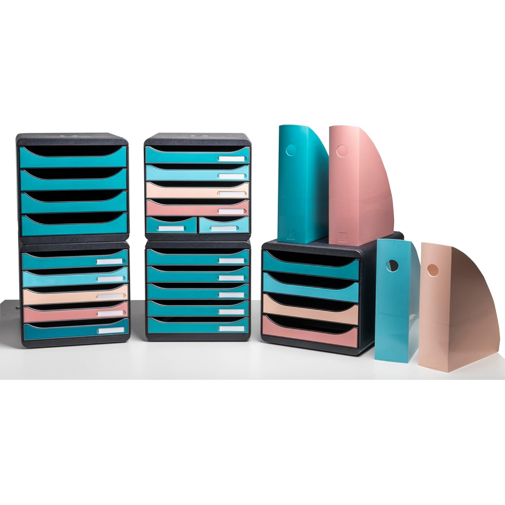 Модуль вертикальный Exacompta "Skandi", голубой - 3