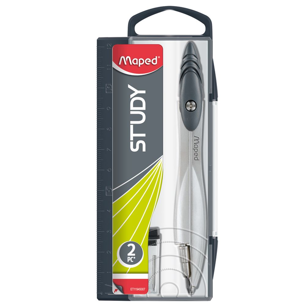 Циркуль Maped "Study 110", 2 предмета