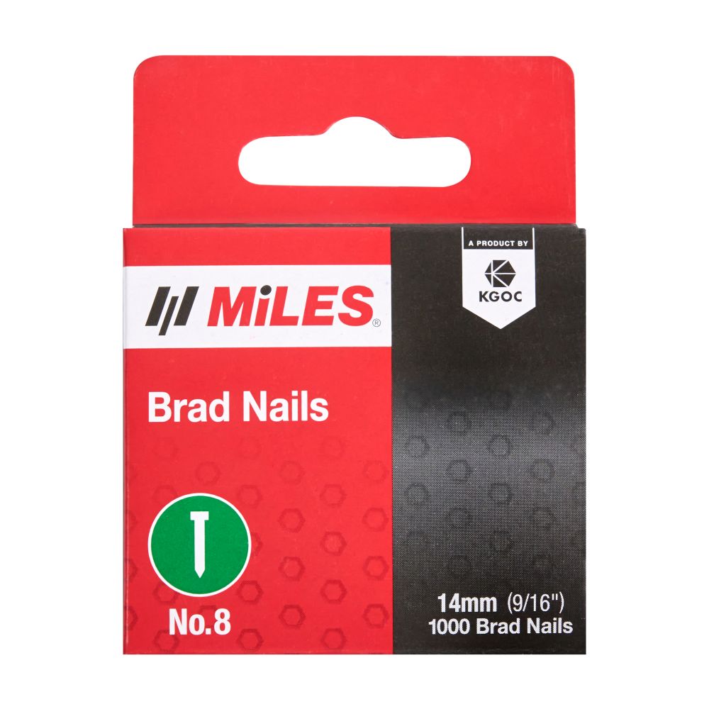 Скоба №8 "Miles", 14 мм, 1000 шт