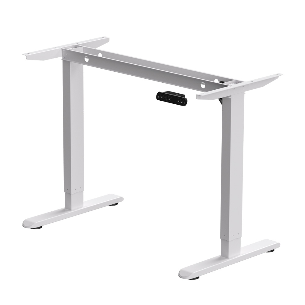 Стол с электроприводом WellDesk Basic 1200x675х18 белый/белый альпийский (9191460+9197776) - 4