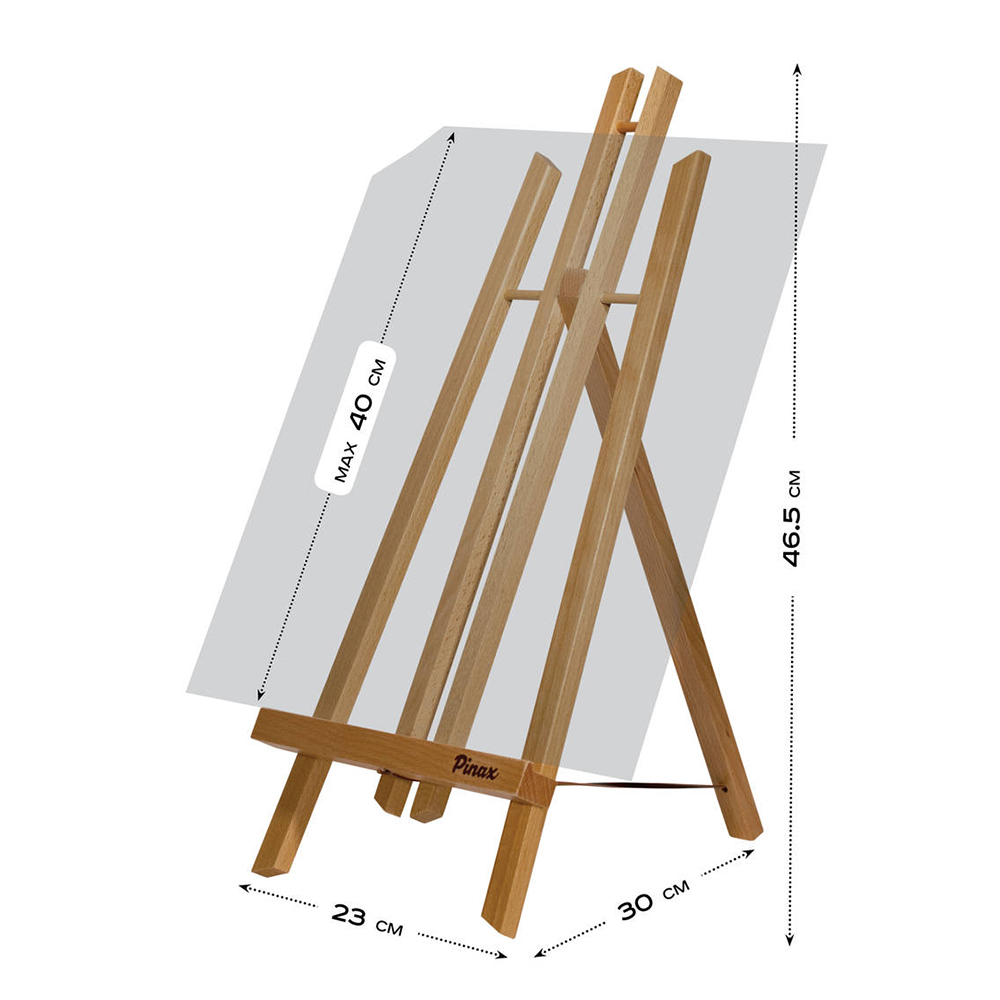 Мольберт настольный "Лира TE-13-50", бук