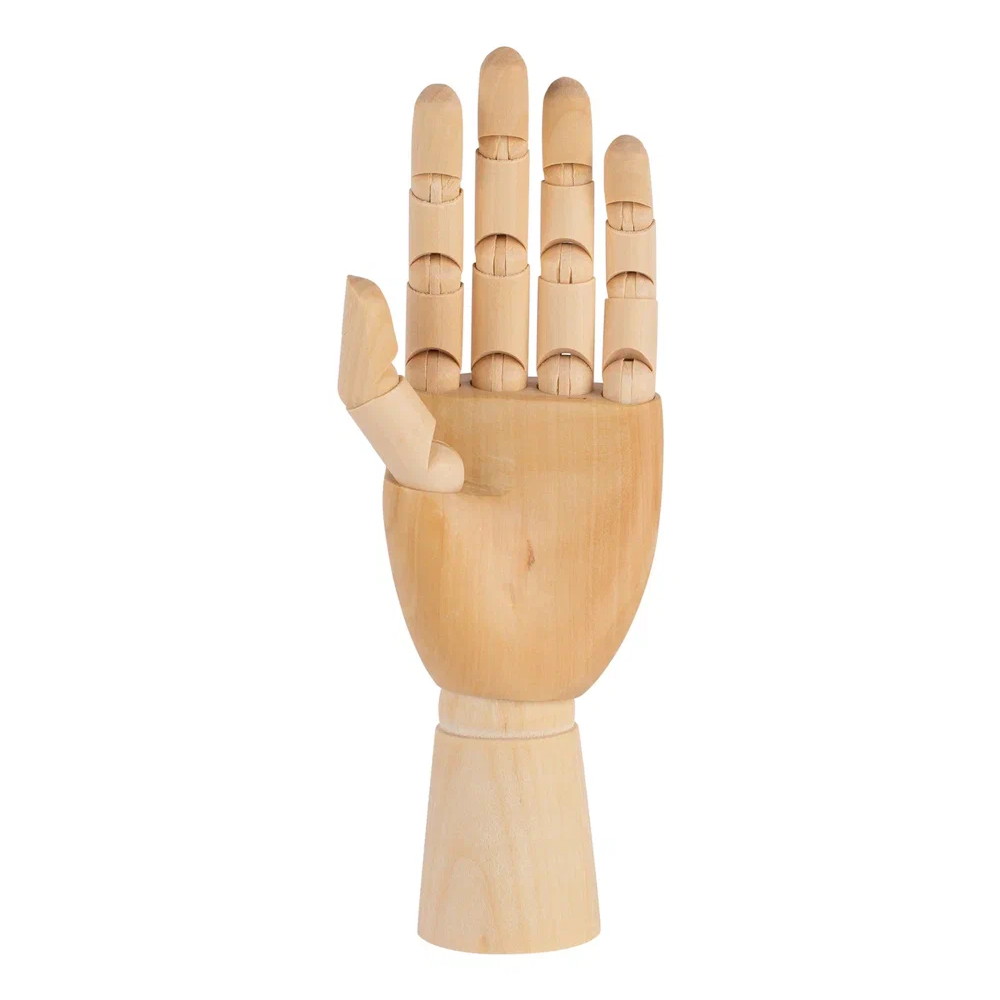 Манекен рука "Сонет" женская левая, деревянный, 25 см
