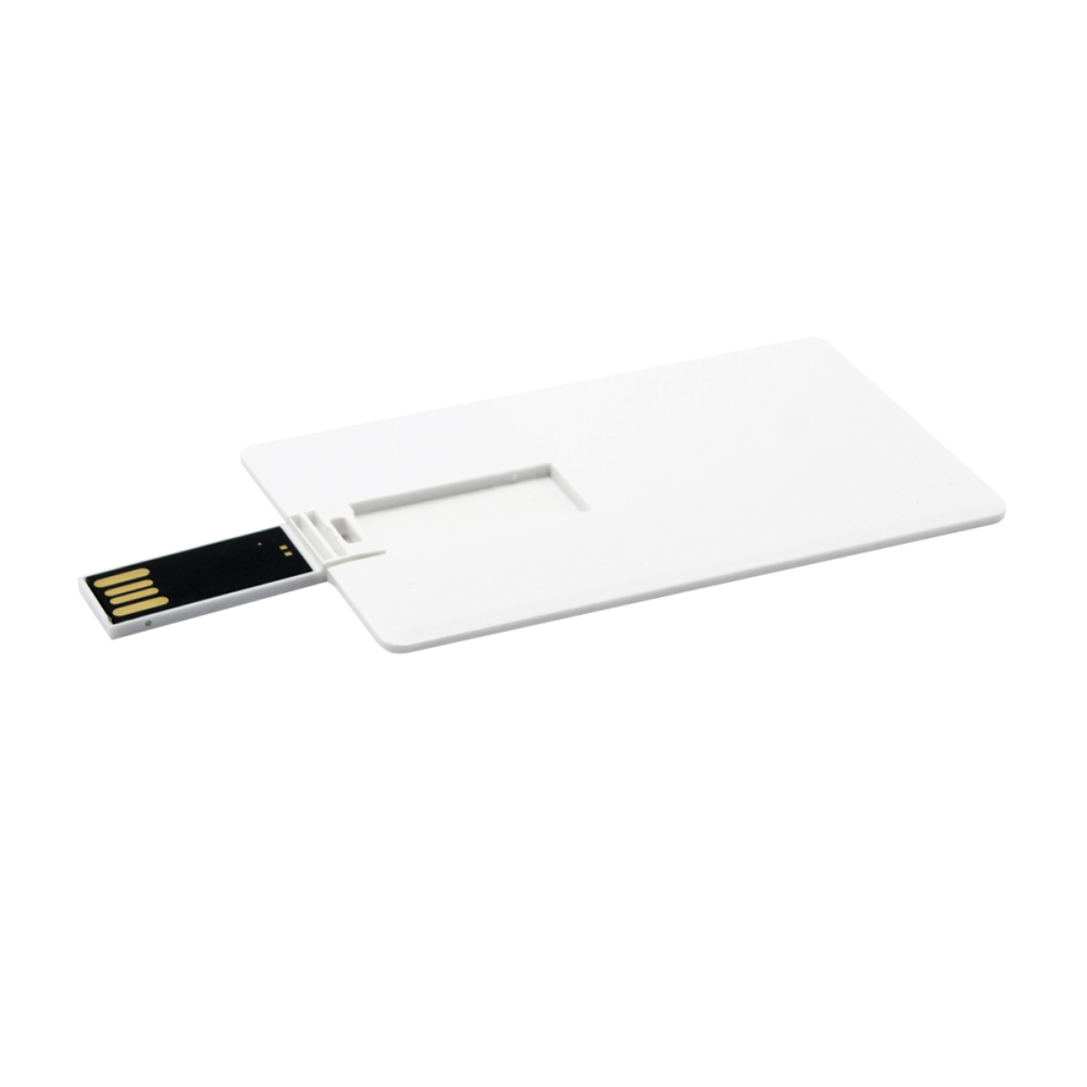 USB Flash 2.0 16 Gb VDK-009, пластик, кредитка, белый 