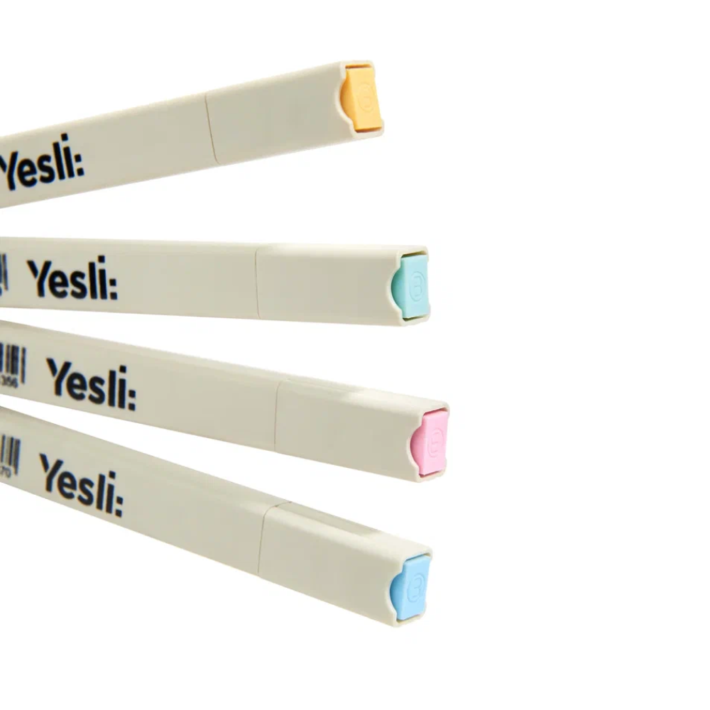 Маркер текстовый "Yesli", желтый - 6