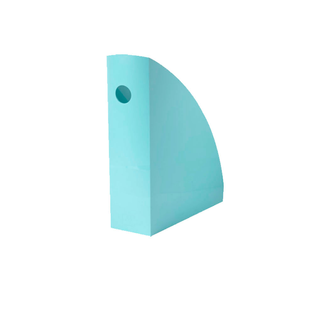 Модуль для бумаги вертикальный "Aquarel", зеленая пастель