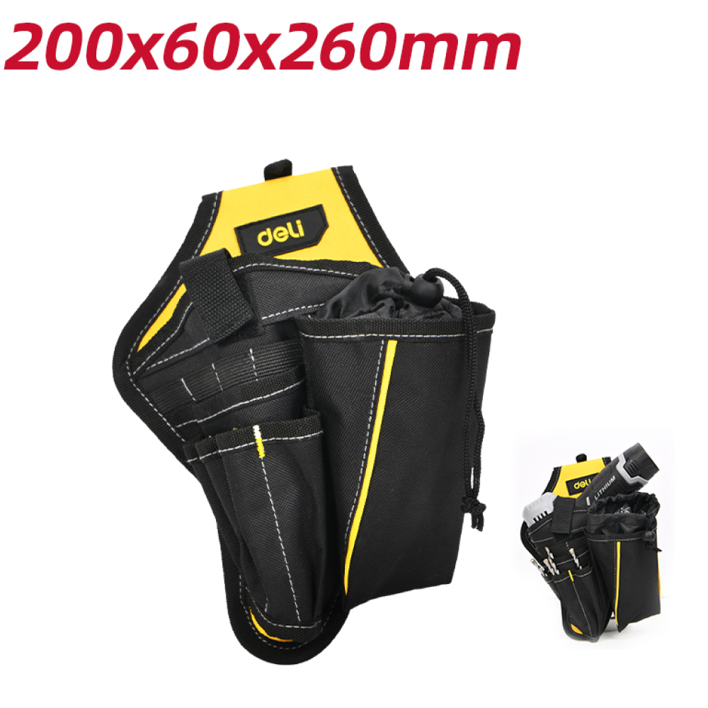 Сумка поясная Deli YS DLP07, для инструментов, без ремня - 6