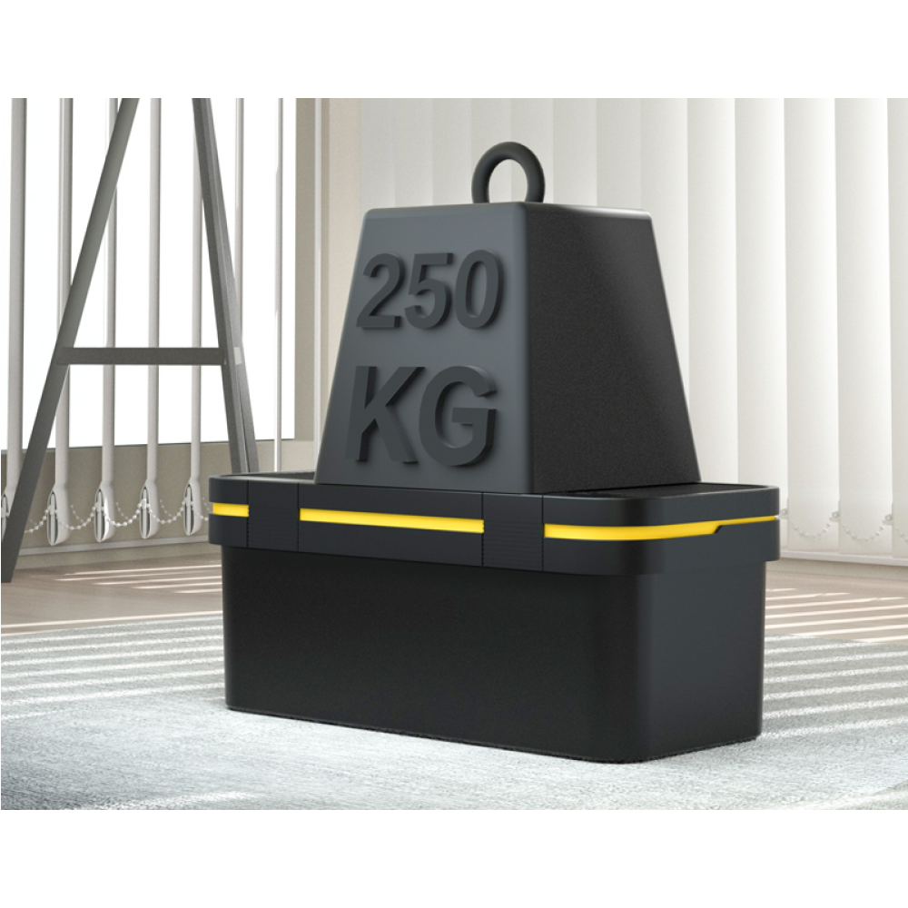 Ящик для инструмента Deli "DL432819", 675х485х428 мм (19"), пластмасса - 3