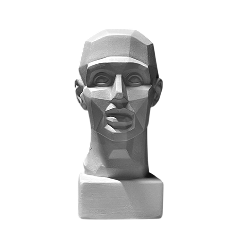 Гипсовая модель "Обрубовка головы по Гудону малая"