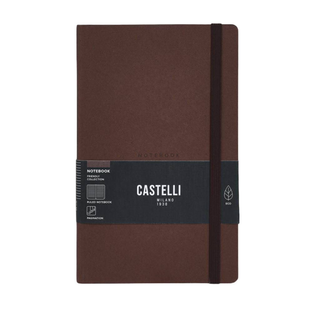 Блокнот "Carapace autumn", А5, 96 листов, линейка, коричневый