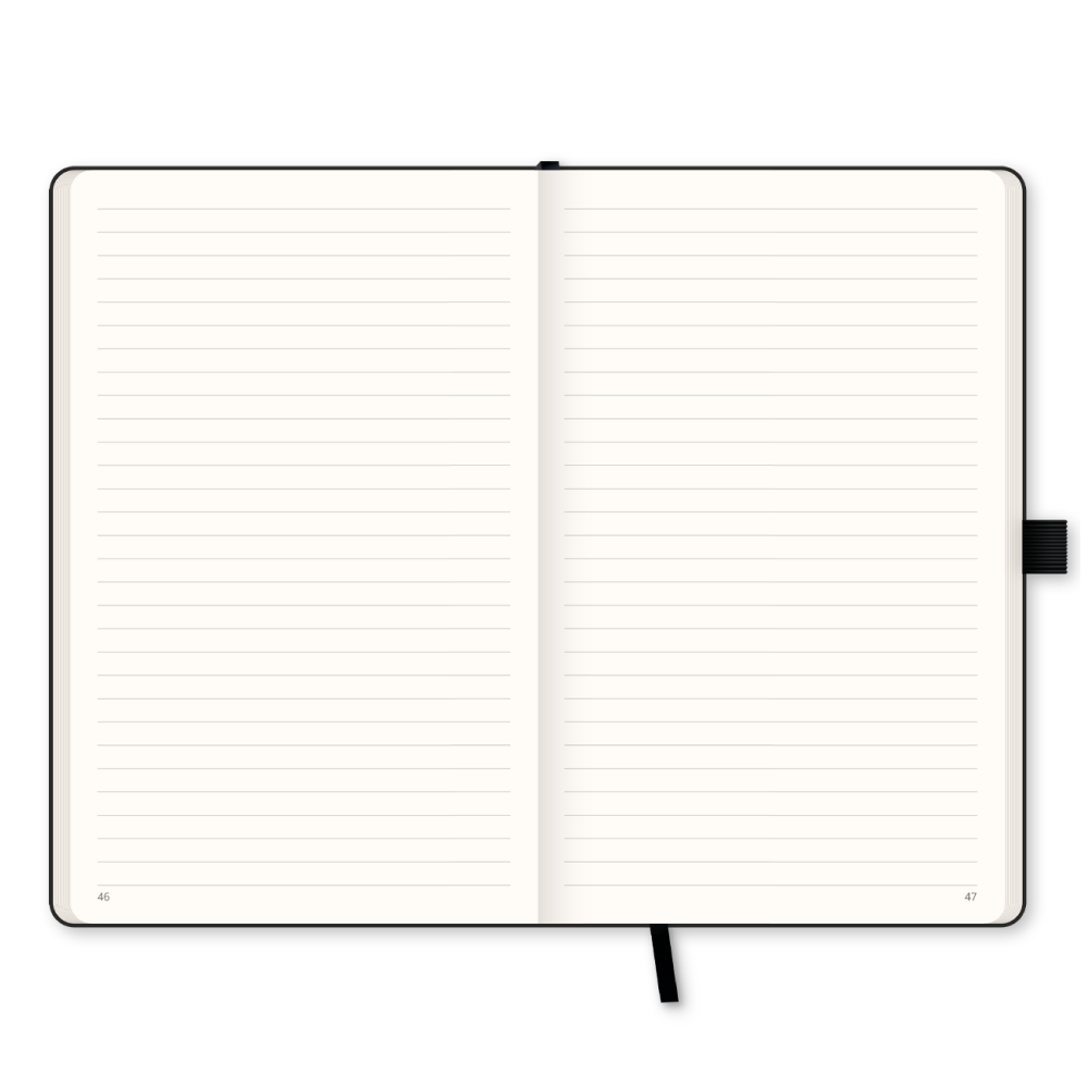 Блокнот "Harris royal purple", А5, 96 листов, линейка, фиолетовый - 3