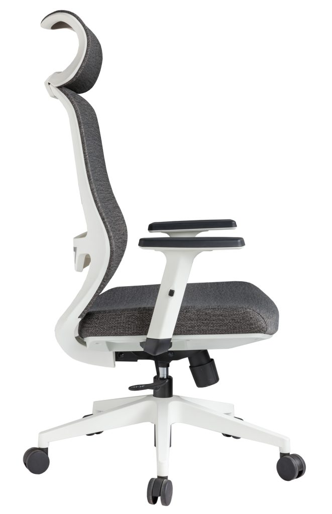 Кресло д/руководителя EVERPROF Phoenix сетка, серый, крестов. пластик - 2