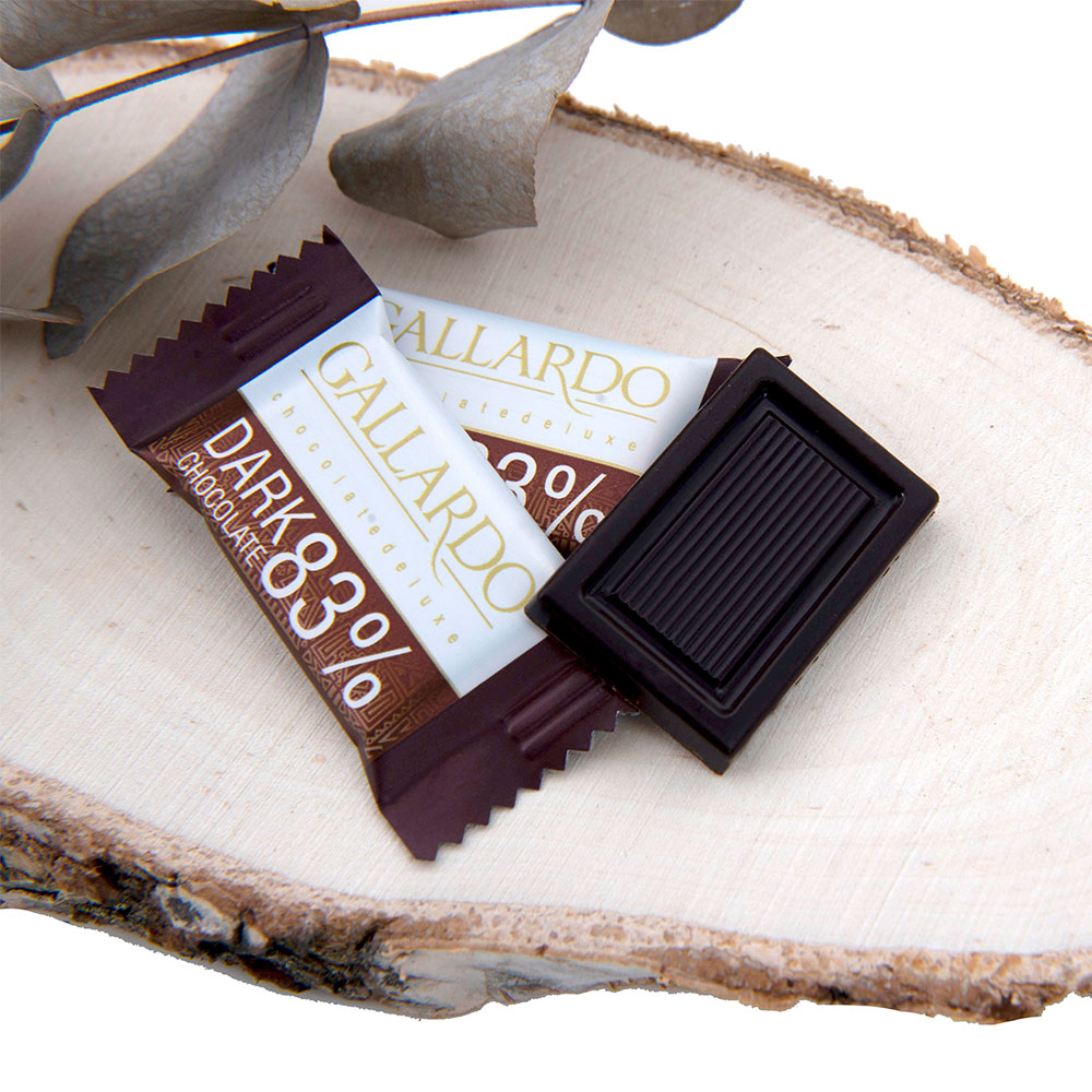 Шоколад темный "Галлардо", 300 г, 83%