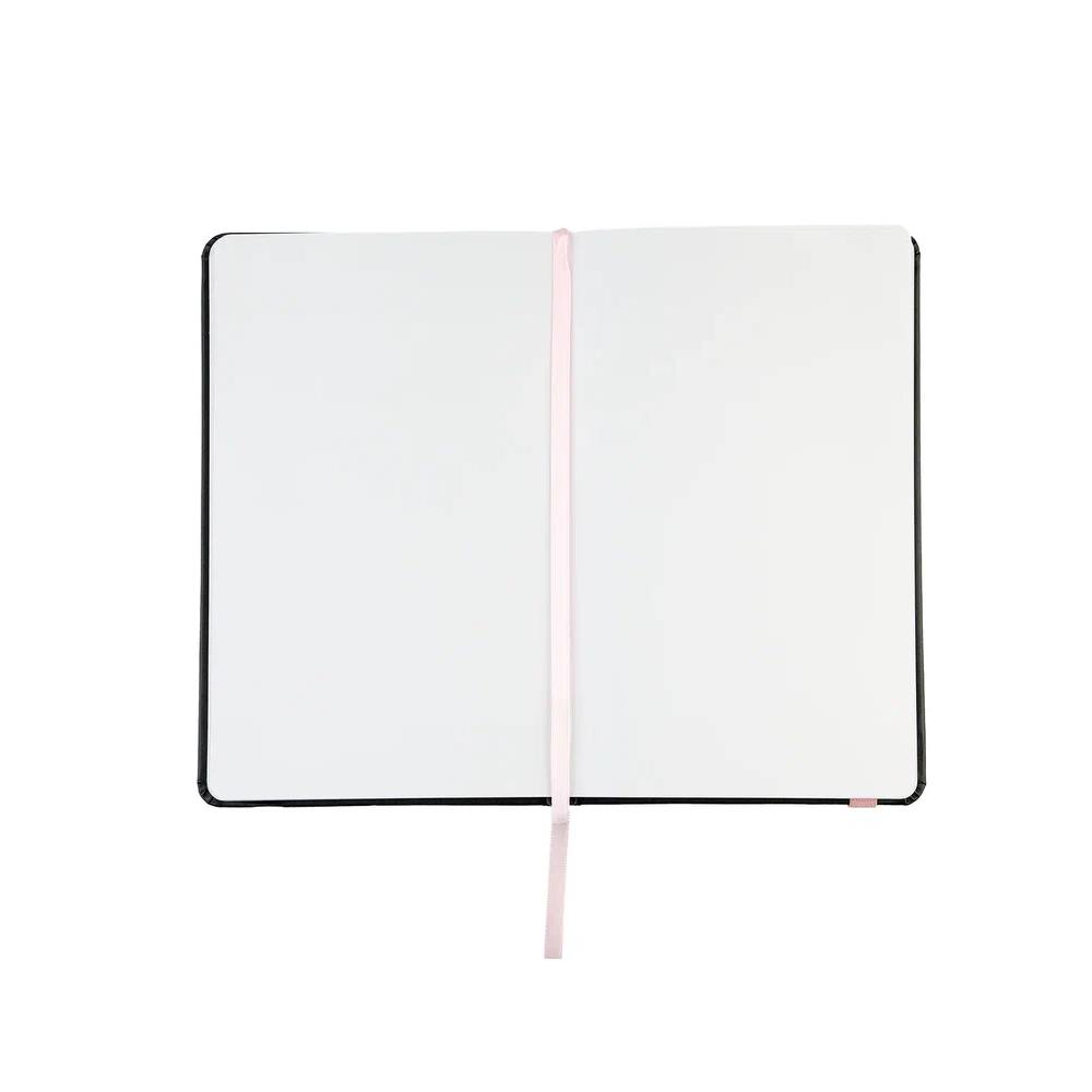 Скетчбук "Стихия", 13х21 см, 140 г/м2, 80 листов, черный, срез розовый - 2