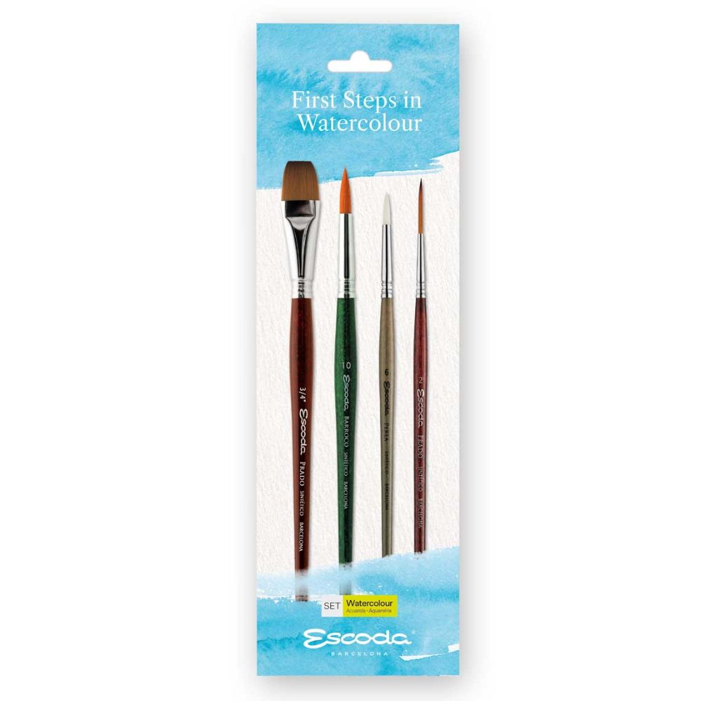 Набор кистей "Escoda. First steps in watercolor set"