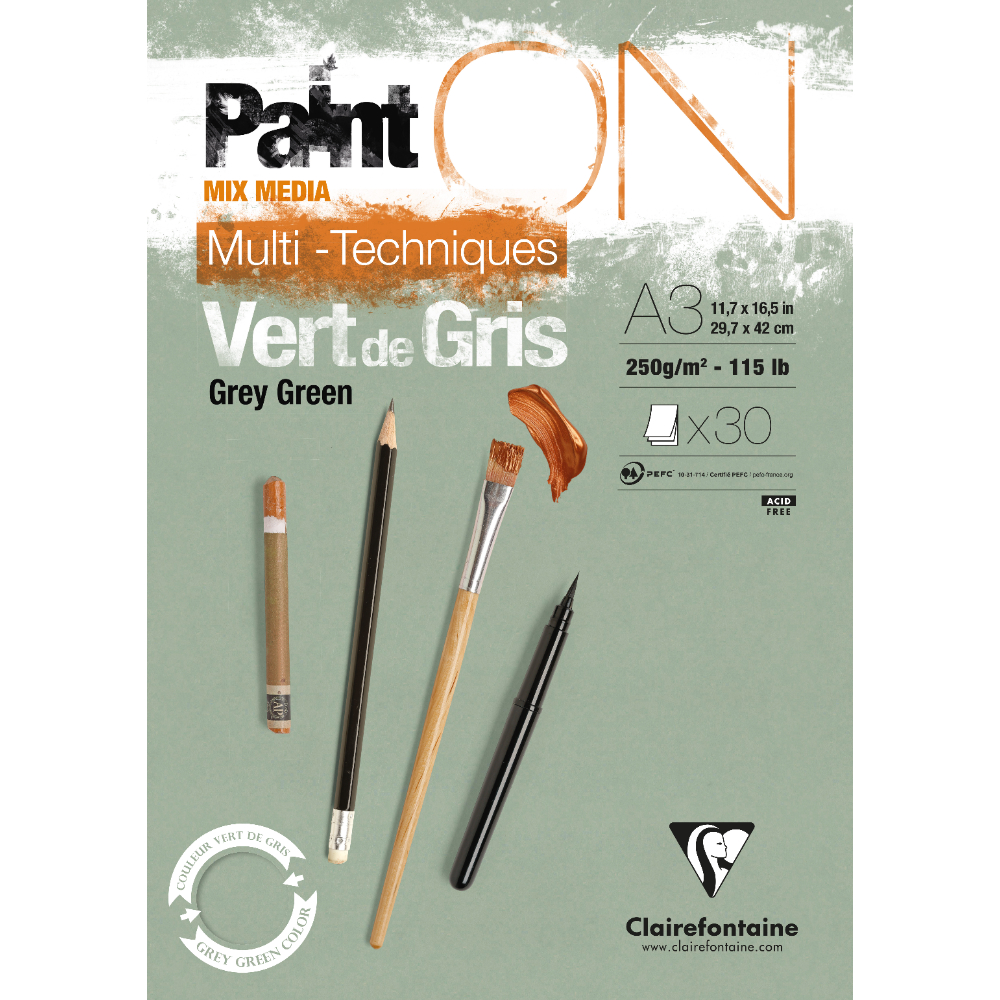 Блок-склейка Clairefontaine "Paint'On"