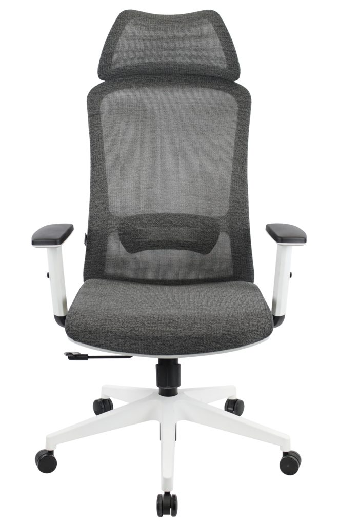 Кресло д/руководителя EVERPROF Phoenix сетка, серый, крестов. пластик - 3