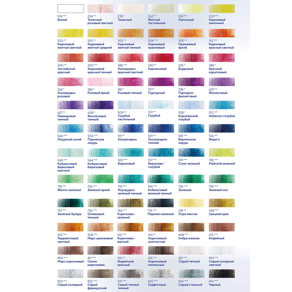 Карандаш акварельный "Белые ночи", 235, телесный - 3