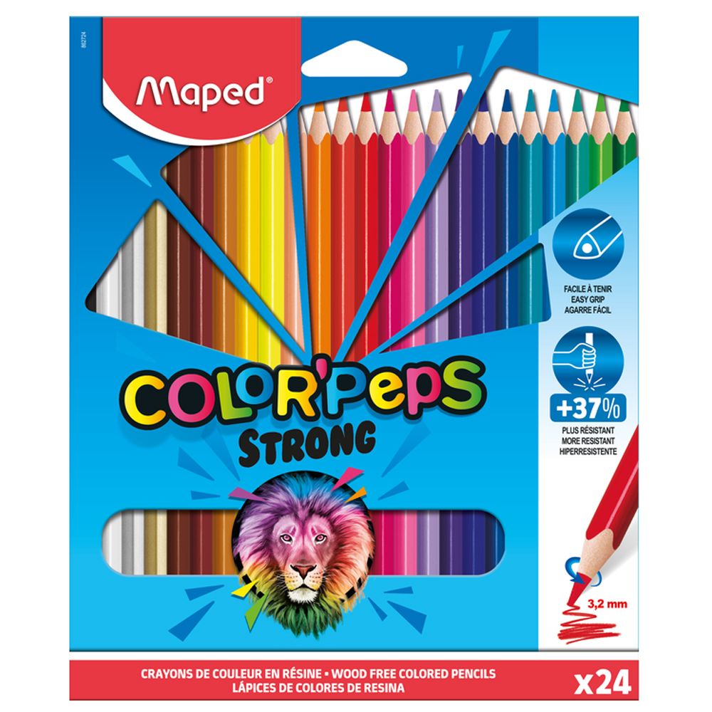 Цветные карандаши "Color Peps Strong"