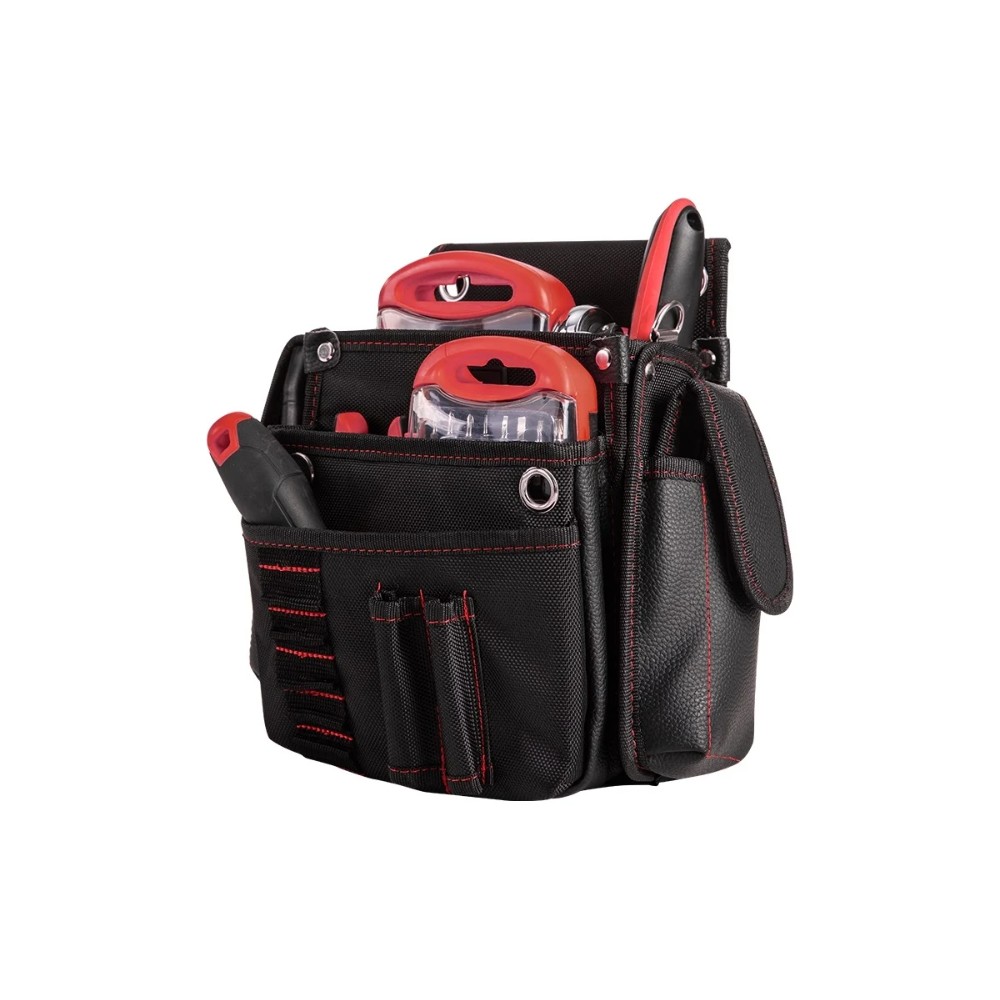 Сумка для инструментов поясная Deli RS EDL5865, черный