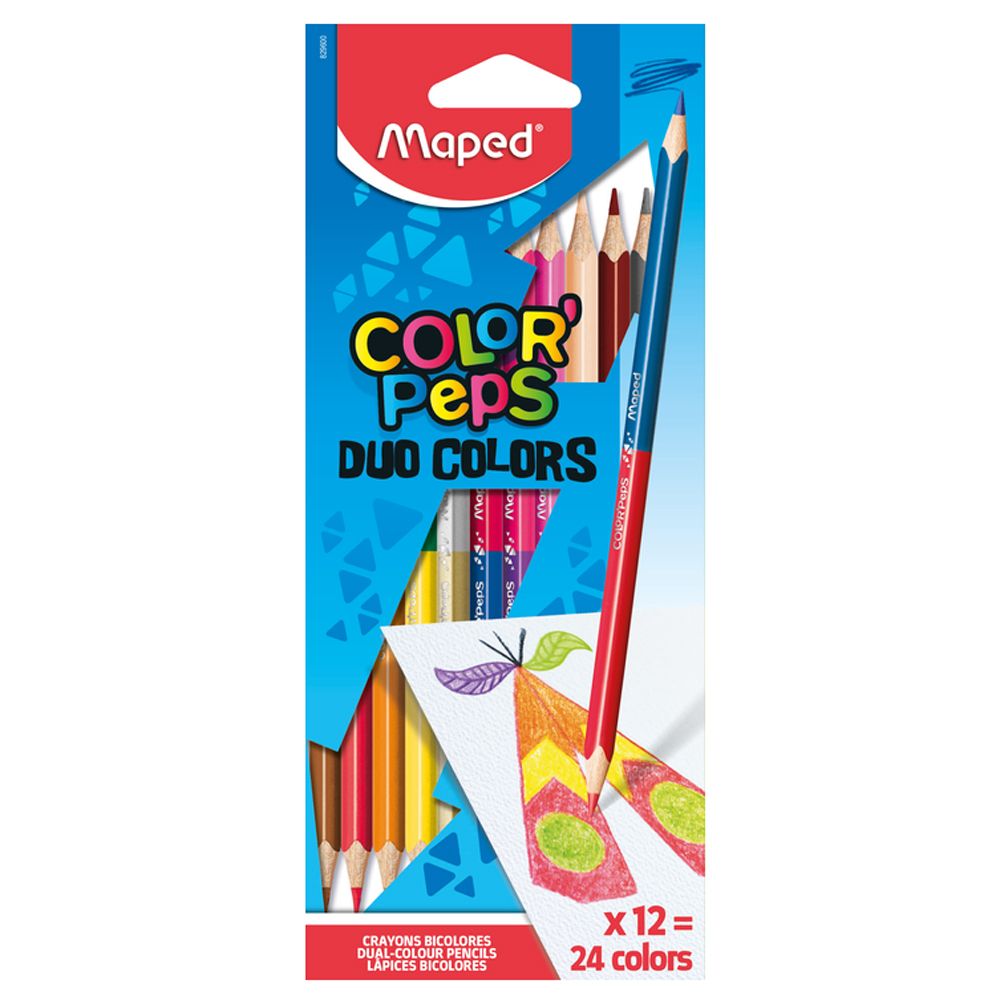 Цветные карандаши "Duo"