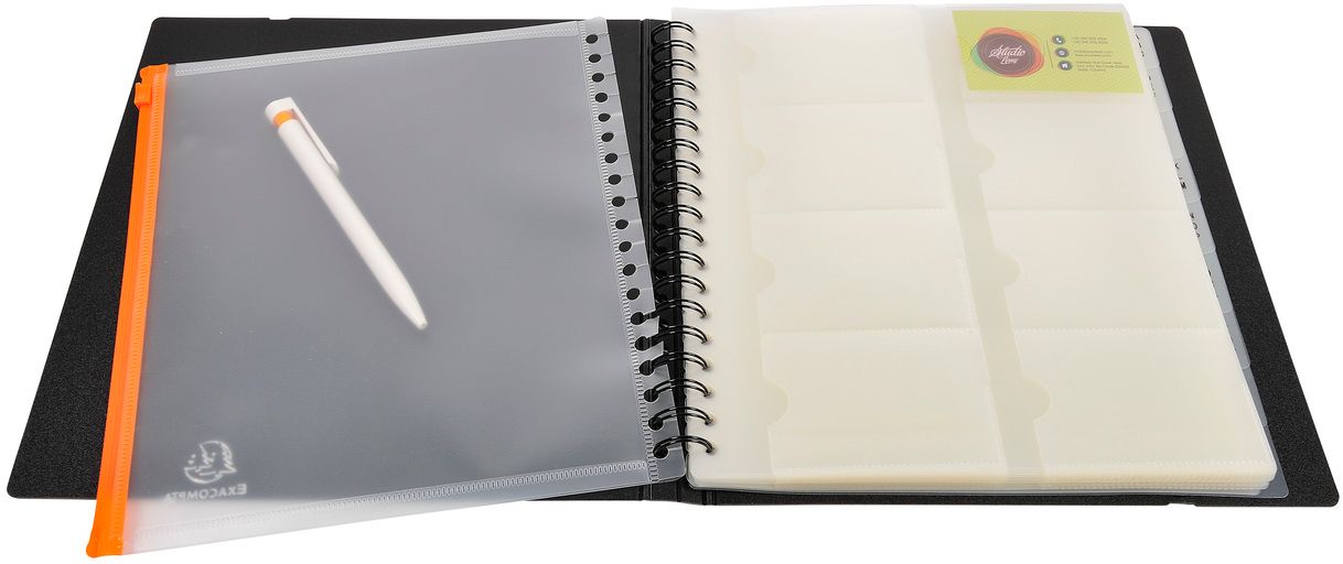 Визитница "Exacard", 265x250мм, черный - 4