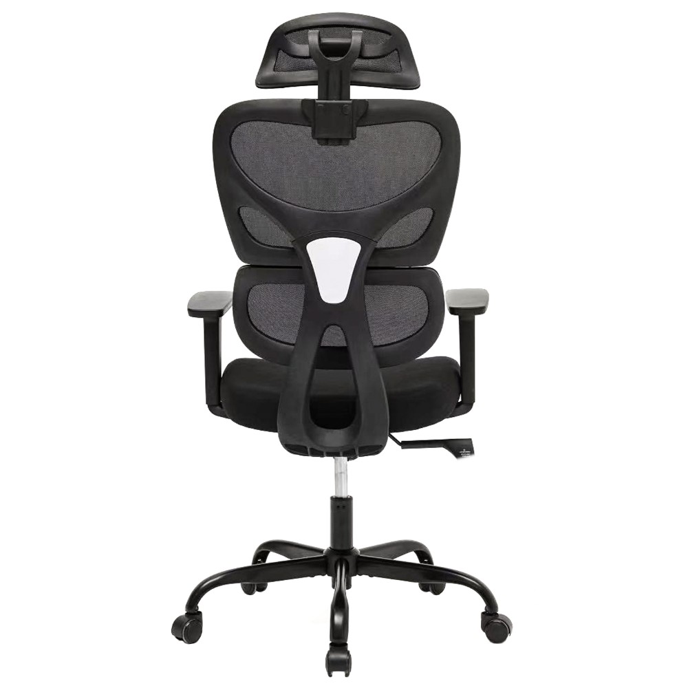 Кресло для руководителя EVERPROF "Skill", сетка, металл, черный - 4