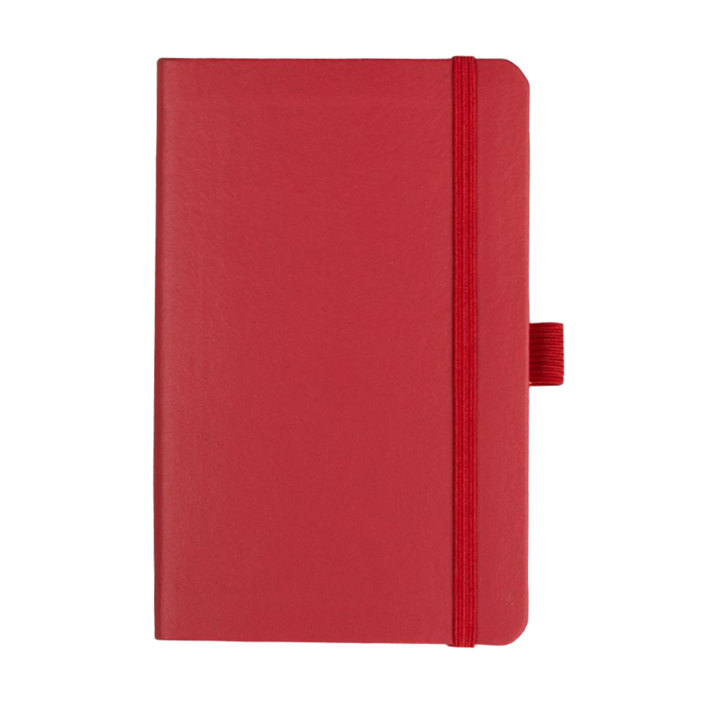 Блокнот "Appeel royal red delicious", А5, 96 листов, линейка, на резинке, красный