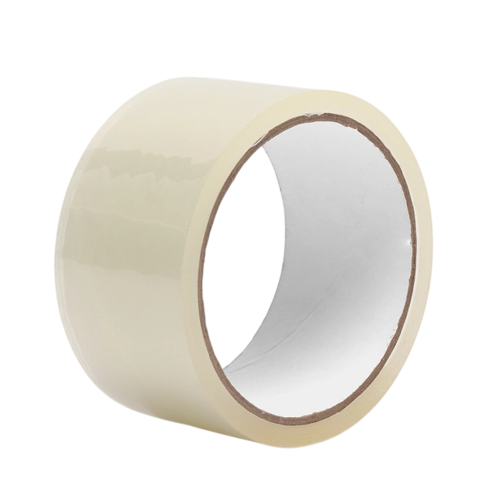 Клейкая лента упаковочная, 48 ммх66 м, 40 мкм, прозрачный