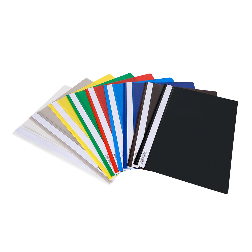 Папка-скоросшиватель "Inter-folia", А4, серый - 3