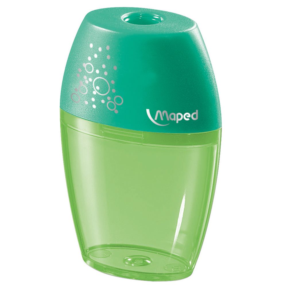 Точилка Maped "Shaker", 1 отверстие, с контейнером, блистер - 5