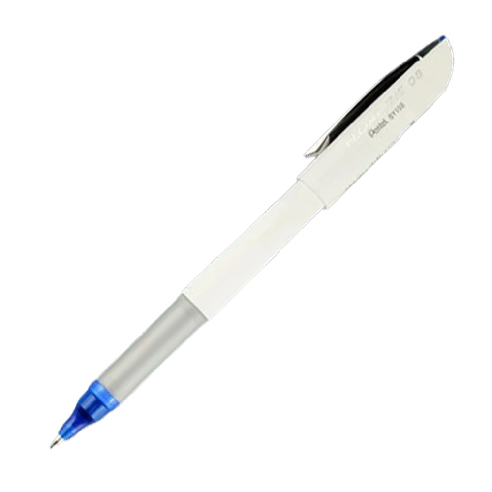 Ручка-роллер Pentel "Floatune", 0.8 мм, белый, стерж. синий