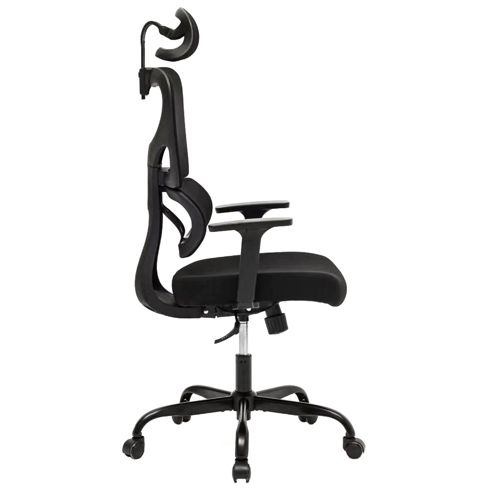 Кресло для руководителя EVERPROF "Skill", сетка, металл, черный - 3