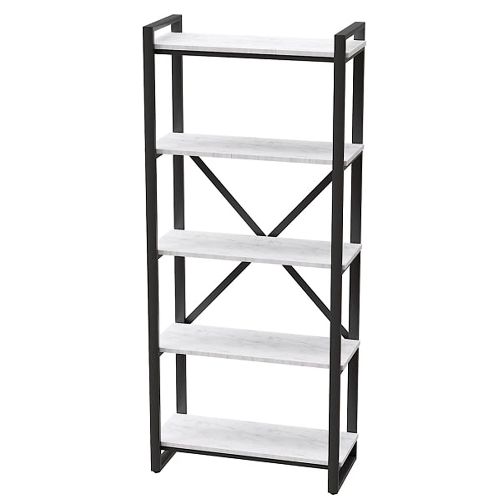 Стеллаж Millwood "Loft CH-3", черный каркас