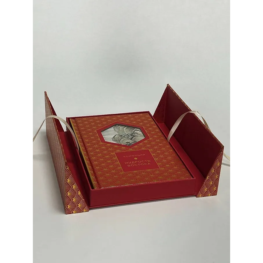 Книга Конфуций "Мудрость Востока. Классические китайские гравюры", Конфуций, футляр - 5