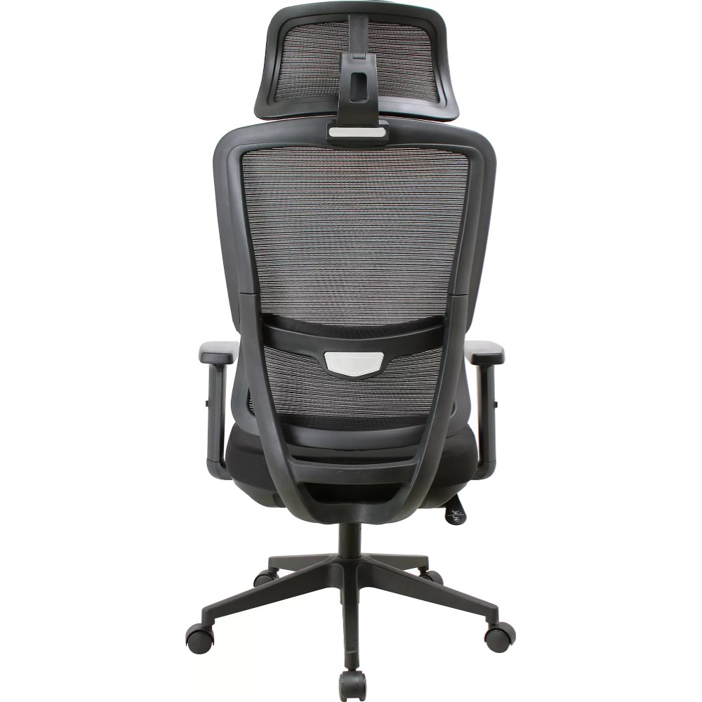Кресло компьютерное EVERPROF Work, сетка, черный, пластик - 5